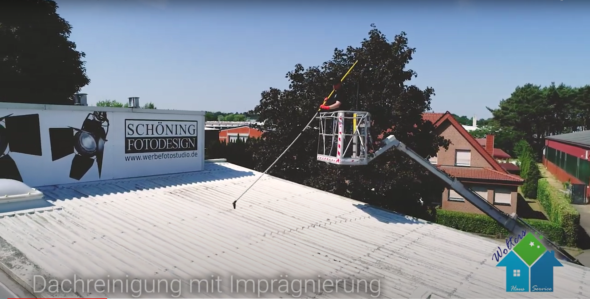 Komplettreinigung f&uuml;r Ihr Dach.